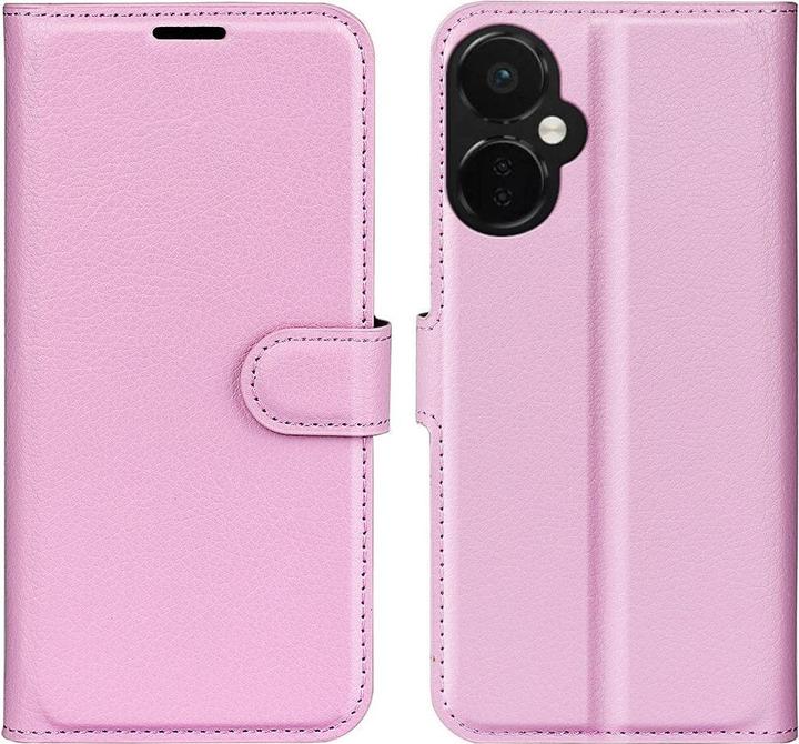 Actual product image Cover-Discount OnePlus North CE 3 Lite - Leather Case Cover pink (OnePlus North CE 3 Lite)