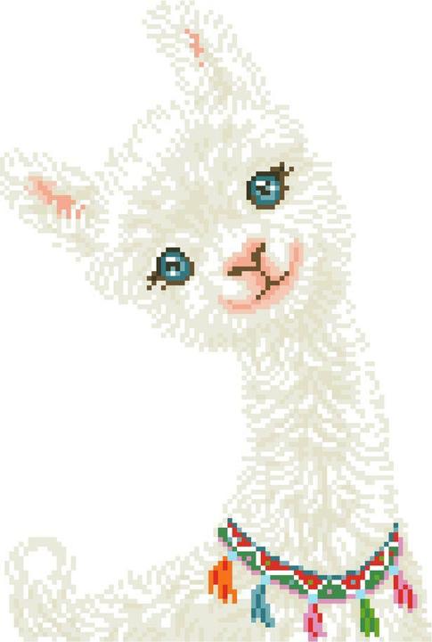 Produktbild Diamond Dotz Diamond Painting Lama Lulu