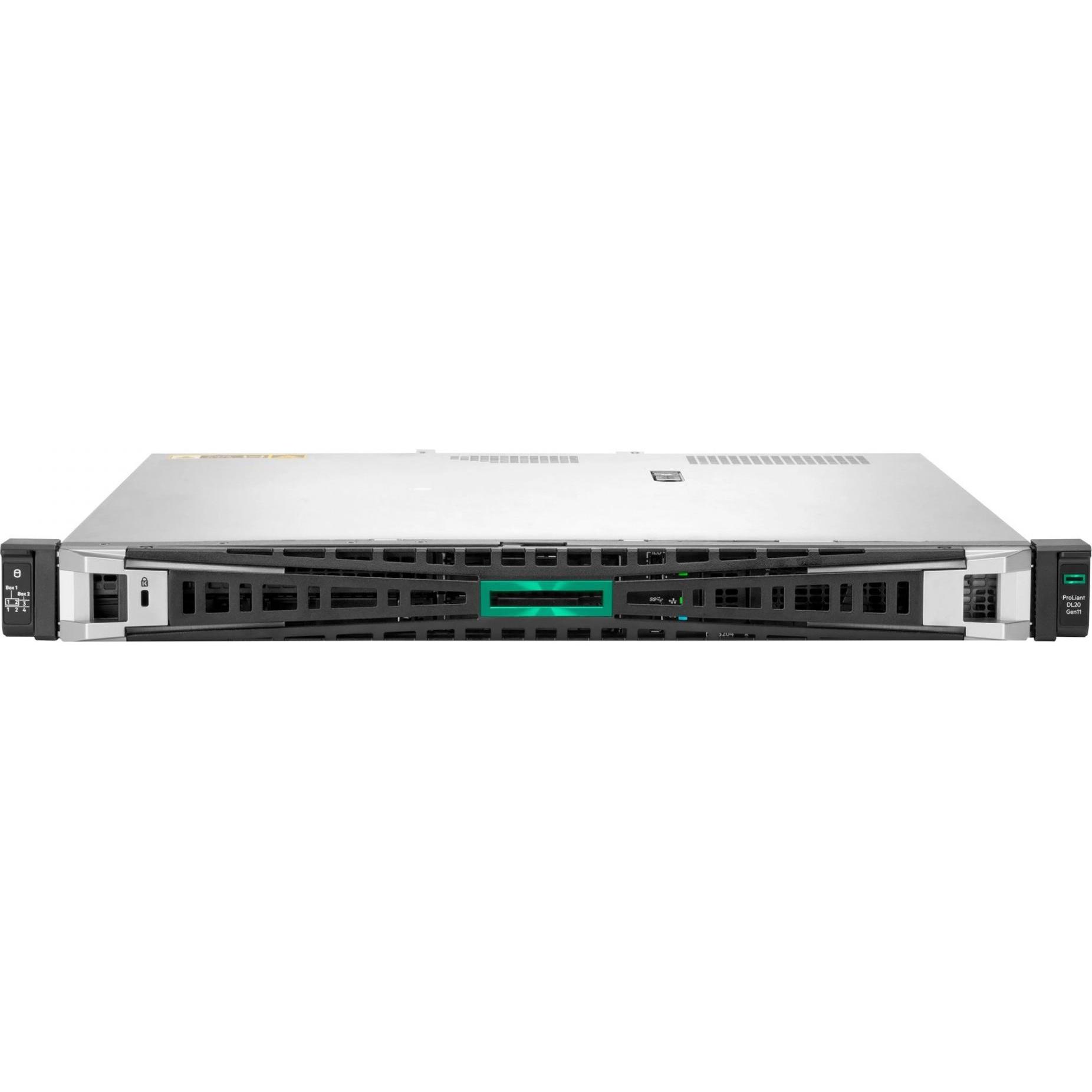 Thumbnail - HPE ProLiant DL20 Gen11 (Intel Xeon E5, 16 GB, Rack Server), Server