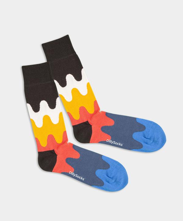 Actual product image DillySocks Wavy Wonder (Single pack, 36 - 40)