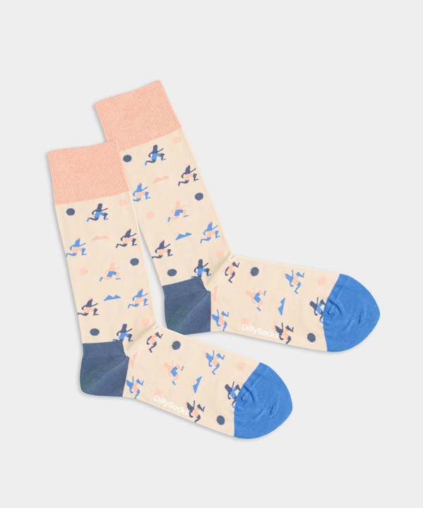 Actual product image DillySocks Day Runner (Single pack, 36 - 40)