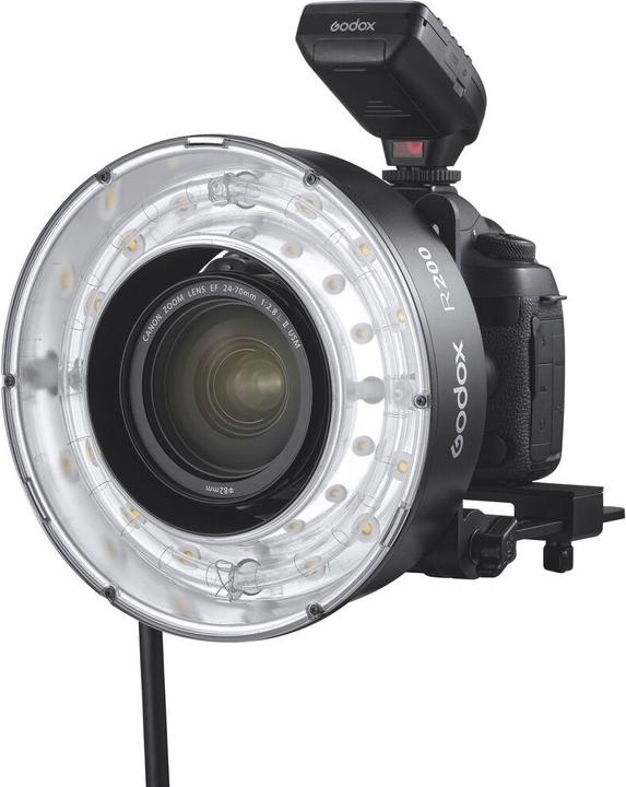 Immagine prodotto Godox Testa flash ad anello R200 per AD200Pro e AD200 (Macroflash, Godox)