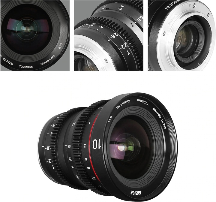 Actual product image Meike MK 10mm T2.2 Canon RF mount (Canon RF)
