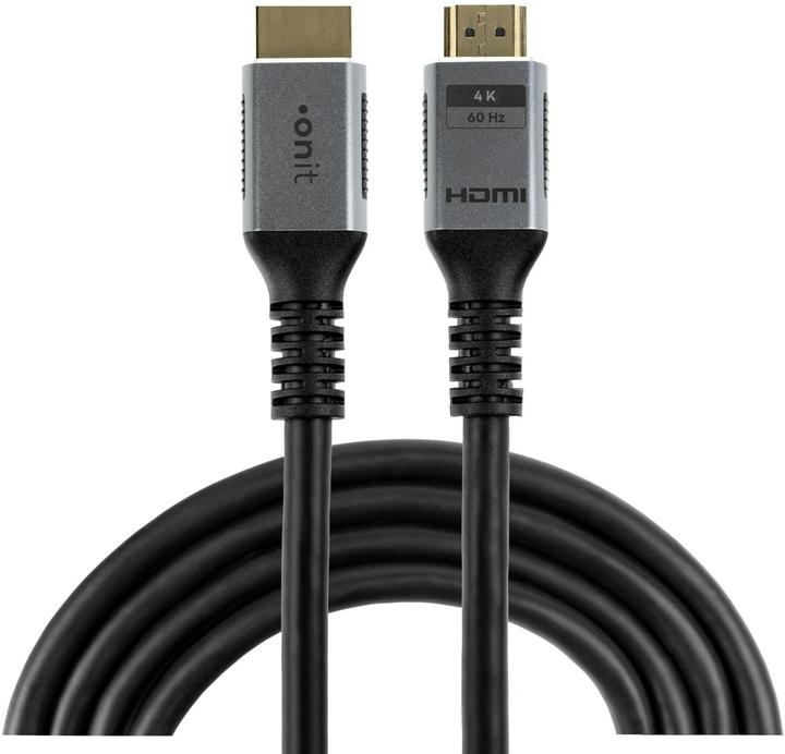 Onit Kabel Premium HDMI - HDMI, 4K/60Hz, 1 m (1 m)