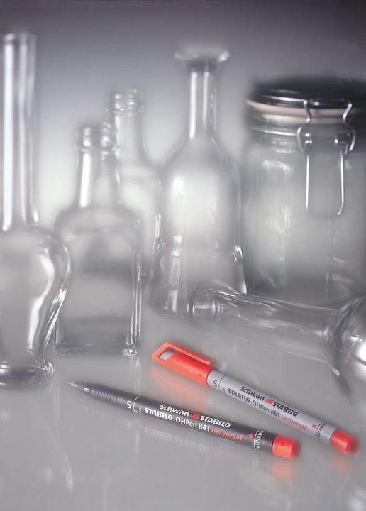 Actual product image STABILO OHPen universal foil pen water-soluble (Black, 0.40 mm, 1 x)