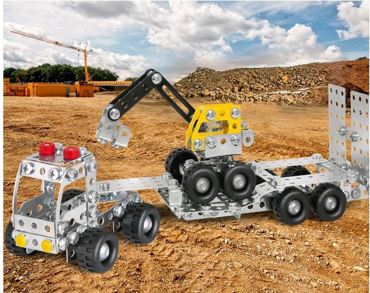 Produktbild Eitech Tieflader mit Bagger