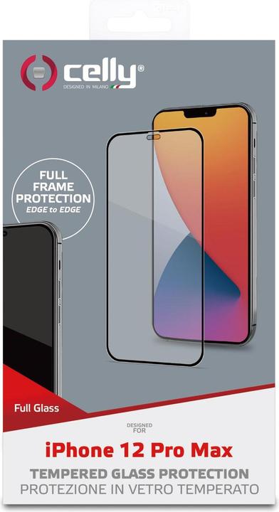 Actual product image Celly Full Glass (1 pcs., Apple iPhone 12 Pro Max)