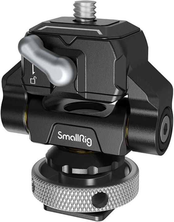 Produktbild SmallRig 3514 Drop in HawkLock Mini Schnellwechsel Monitorhalterung mit Cold Shoe