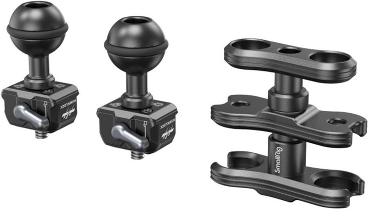 Actual product image SmallRig 3515 Drop in HawkLock Mini Magic Arm with quick release ball head (Tripod quick-release plate)