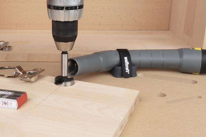 Produktbild wolfcraft wolfcraft 1 Schlauchhalterung für Staubsauger