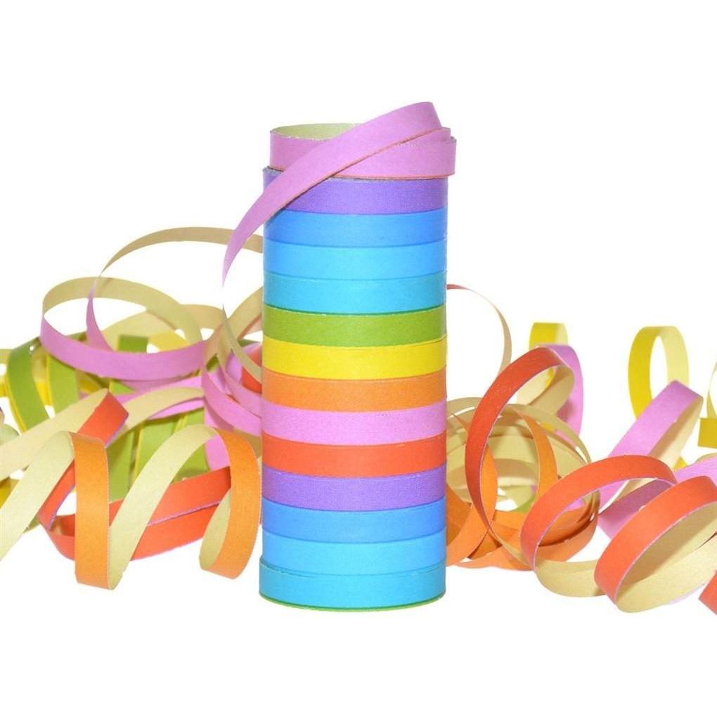 Arpex Mehrfarbige Regenbogen-Luftschlangen (1 Pz.)