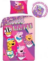 Actual product image Procos Peppa Pig Bettdecke 140×200 cm, 70×90 cm (140 x 200 cm, 70 x 90 cm)