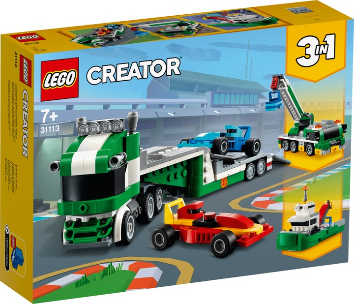 Actual product image LEGO Racing car transporter (31113, LEGO Creator 3-in-1)