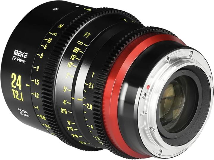 Productafbeelding Meike Prime 24mm T2.1 Cine-objectief Volformaat E-vatting (Sony E, PL, Volledig formaat)
