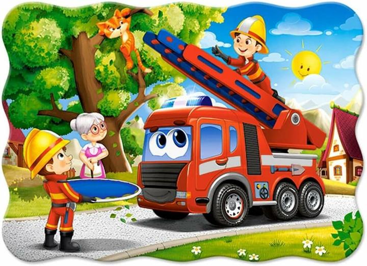 Actual product image Castorland Firefighters to the Rescue, Puzzle 30 pieces (30 pieces)