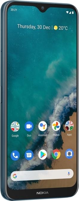 Produktbild Nokia G50 (64 GB, Ocean Blue, 6.82", Dual SIM, 48 Mpx, 5G)