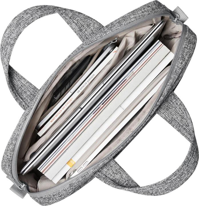 Actual product image Rivacase Riva Laptoptasche Anvik 14" light grey 7921 (14", Universal)