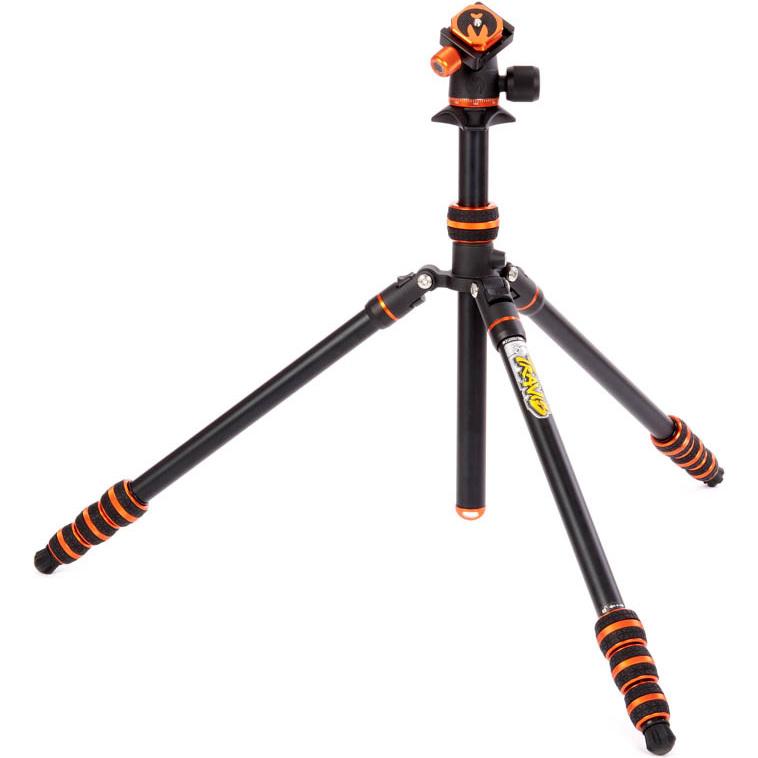 Thumbnail - 3 Legged Thing Punks Travis 2.0 mit Airhed Neo 2.0 Schwarz (Metall), Stativ, Schwarz