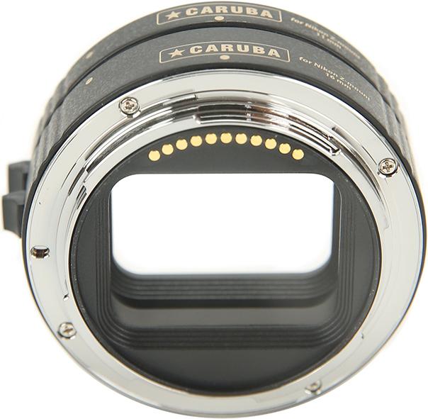 Produktbild Caruba Extension Tube Set Nikon Chrom (Typ II) Z Mount (fÃ¼r Nikon Z mount Kameras) (Makro-Zwischenring, Nikon Z)