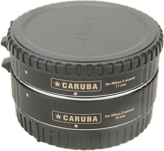 Produktbild Caruba Extension Tube Set Nikon Chrom (Typ II) Z Mount (fÃ¼r Nikon Z mount Kameras) (Makro-Zwischenring, Nikon Z)