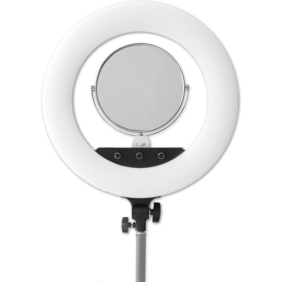 Thumbnail - Caruba Vlogger 18 Zoll RGB LED, Set mit Tasche Weiss, Dauerlicht, Weiss
