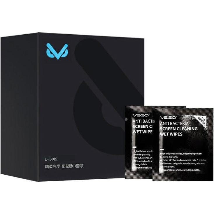 VSGO Anti Bakterien BildschirmreinigungstÃ¼cher (60 StÃ¤bchen), Kamerareinigung