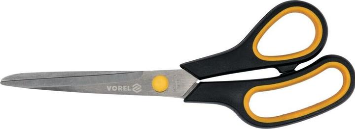 Toya Scissors 220 mm, stainless steel material, ergonomic handle with soft rubber (22 cm)