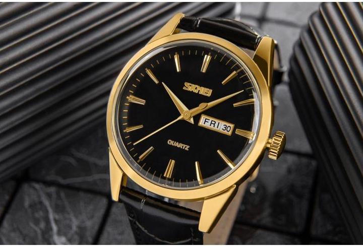 Produktbild Skmei 9073GDBK-B Herrenuhr + BOX (Analoguhr, 39 mm)