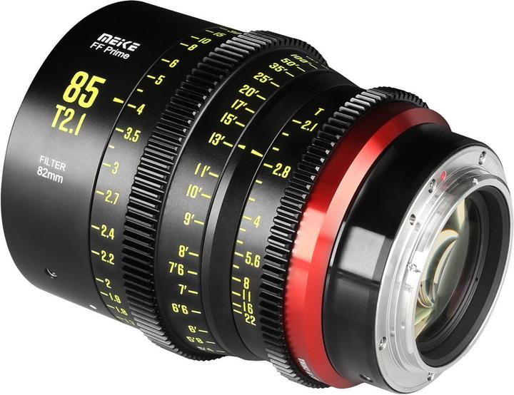 Actual product image Meike MK 85mm T2.1 Canon RF Mount