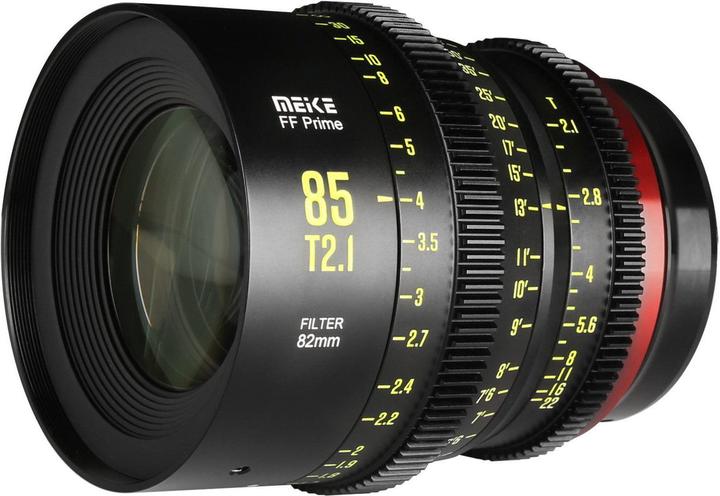 Actual product image Meike MK 85mm T2.1 Canon RF Mount