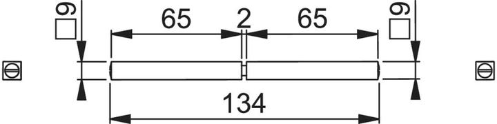 Actual product image Hoppe Connecting pins for panic wires (Door handle)
