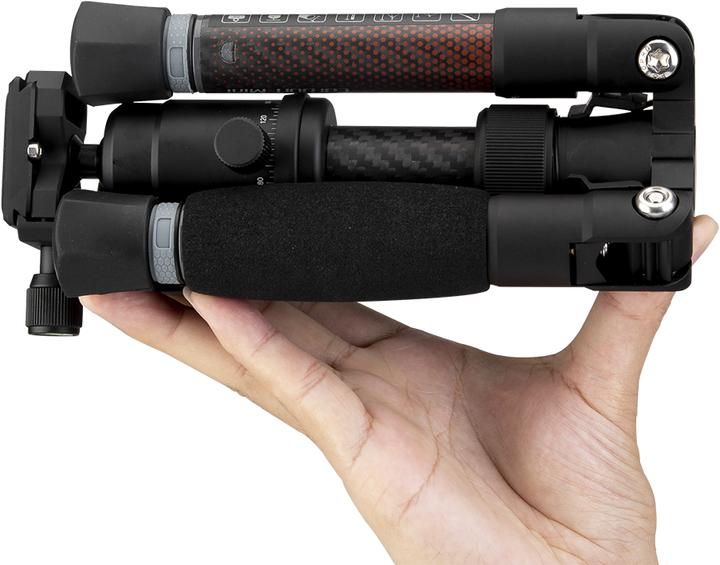 Produktbild Fotopro X Aircross 1 Mini Carbon Stativ schwarz (Kunststoff)