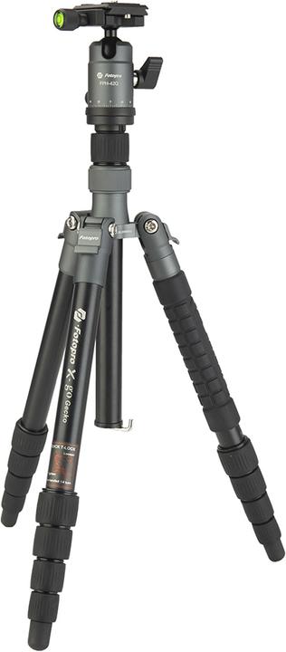 Produktbild Fotopro X Go Gecko graues Aluminium Stativ (Metall)