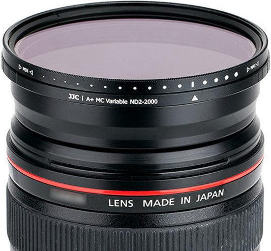 Productafbeelding JJC 43mm ND2 ND2000 Variabel Neutraal Dichtheidsfilter (43 mm, ND / grijsfilter, 43 mm)