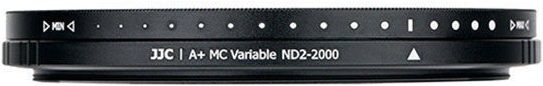 Actual product image JJC 40.5mm ND2 ND2000 Variable Neutral Density Filter (40.50 mm, Neutral density filter, 40.50 mm)