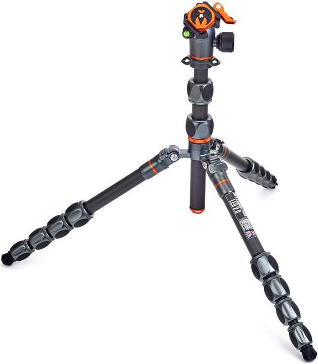 Actual product image 3 Legged Thing Pro 2.0 Leo Carbon tripod & AirHed Pro LV Grey (Plastic)