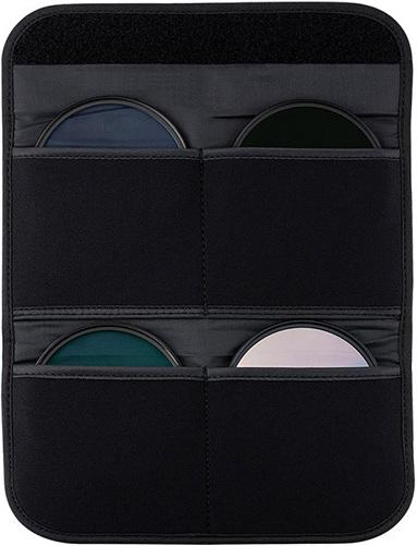 Productafbeelding JJC FP K4L grijs filterzakje voor 4 filters tot 82 mm (82 mm)