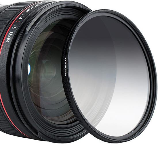 Immagine prodotto JJC Filtro a densità neutra graduale da 67 mm (Filtri colore neutro, 67 mm)