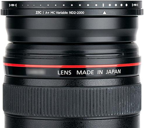 Productafbeelding JJC 52 mm ND2 ND2000 Variabel Neutraal Dichtheidsfilter (52 mm, ND / grijsfilter)