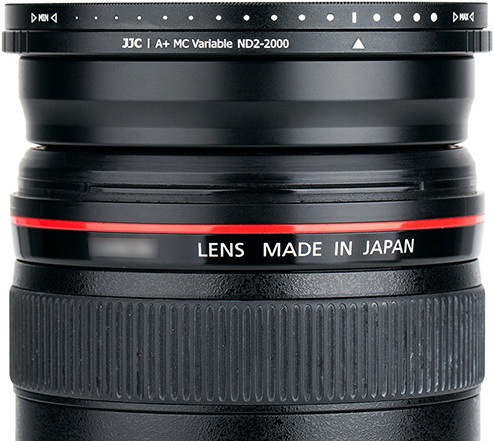 Actual product image JJC 72mm ND2 ND2000 Variable Neutral Density Filter (Neutral colour filter)