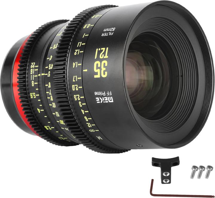 Actual product image Meike MK 35mm T2.1 FF E Mount (Sony E, full size)