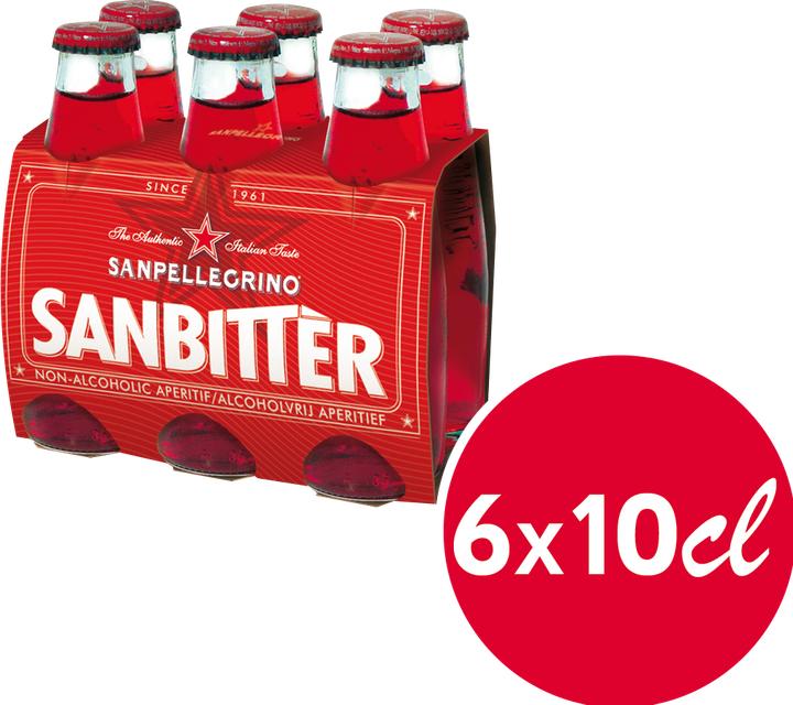 Produktbild San Pellegrino Sanbittèr (6 x 10 cl)