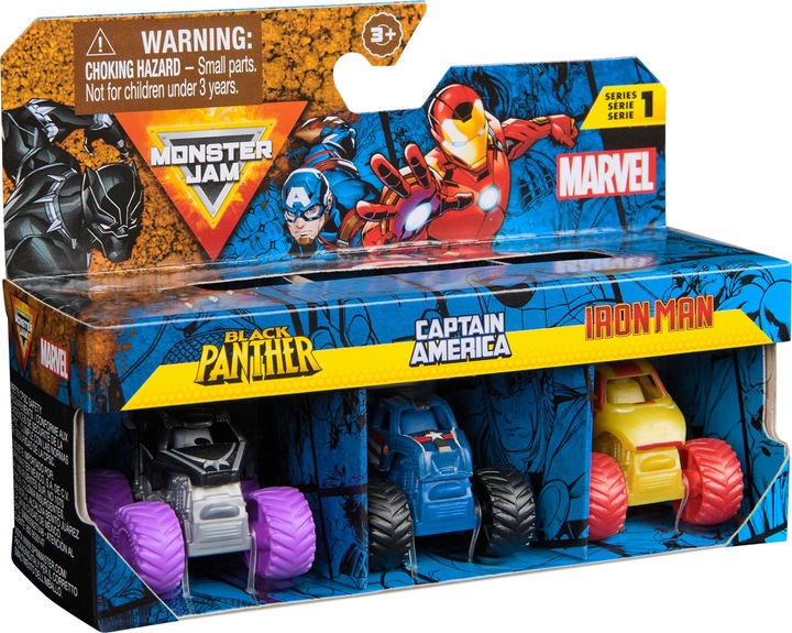 Productafbeelding Spin Master MNJ Monster Jam Mini 3-pack