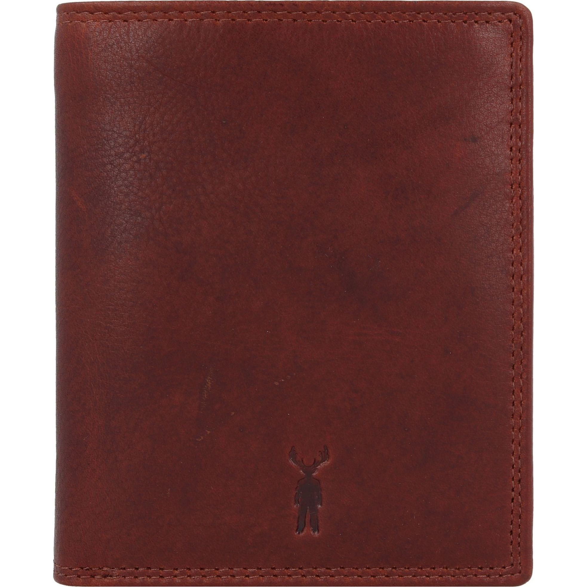 Jack kinsky, Herren, Portemonnaie, Risör Geldbörse RFID Schutz Leder 11 cm, Braun
