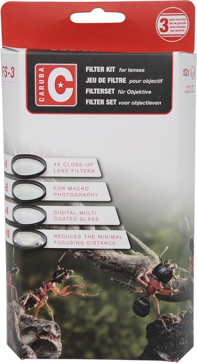 Produktbild Caruba Nahaufnahmefilter Kit 67mm (+1/+2/+4/+10) (Nahlinsen)