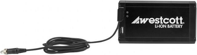Actual product image Westcott Flex Portable Battery (Video light)