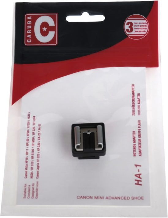 Actual product image Caruba Hotshoe Adapter Canon Mini Advanced Shoe (Flash unit adapter)