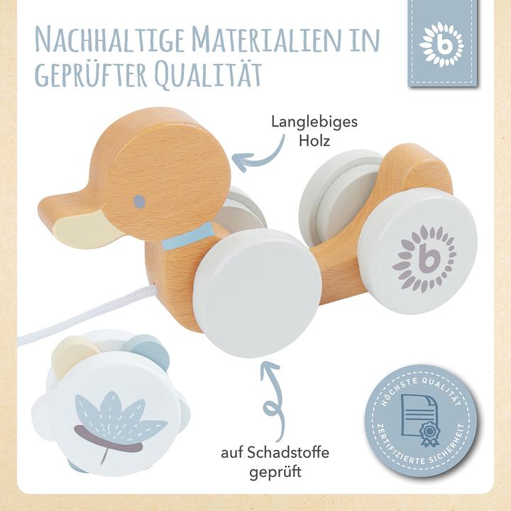 Actual product image Bieco Pull-along toy duck