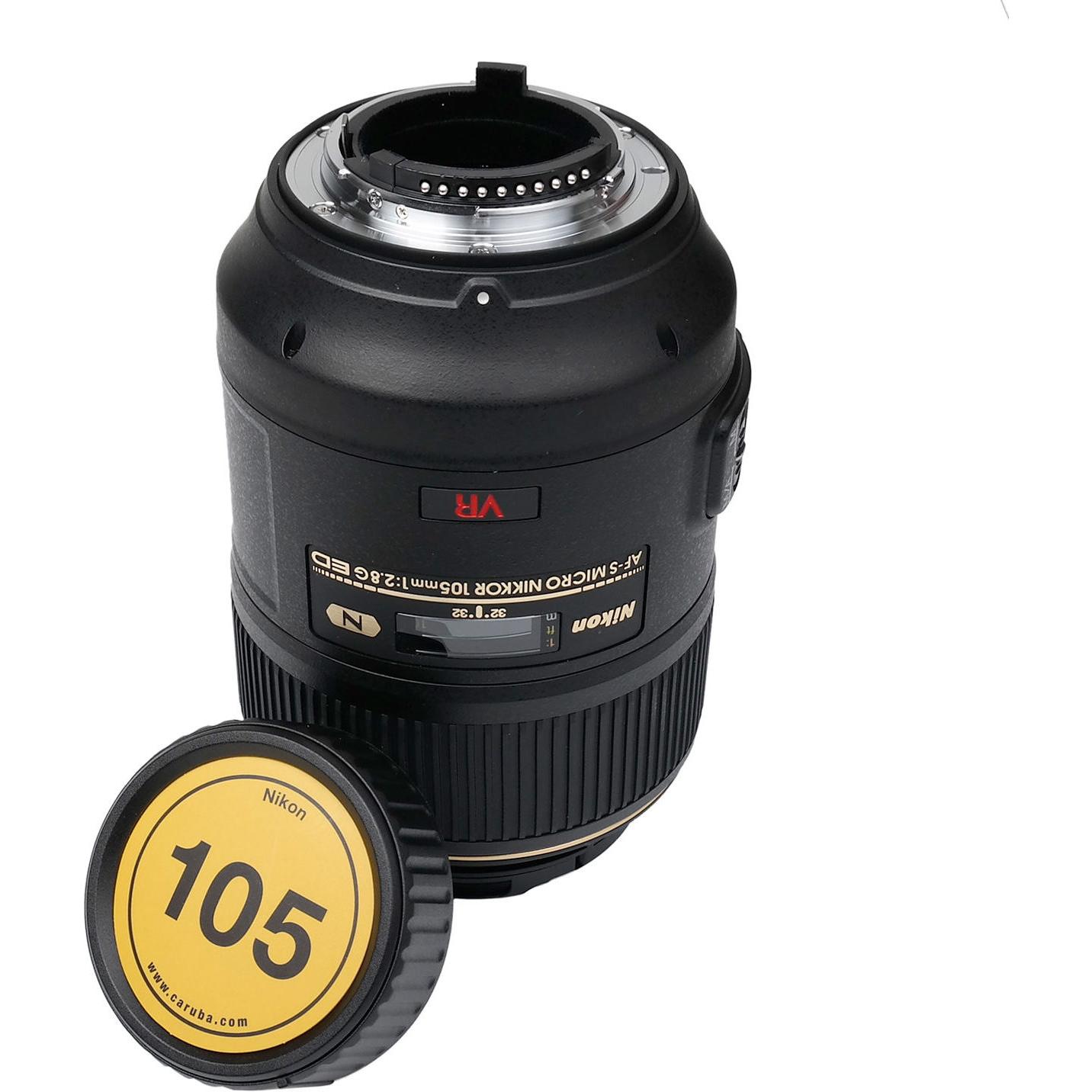 Thumbnail - Caruba beschreibbares hinteres Objektivdeckelset Nikon (4 Stuks), Objektivdeckel