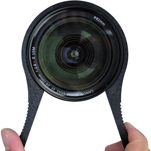 Actual product image Caruba Filter clamp extra large (82 95mm) (2 pieces) (Obective filter holder, 95 mm)